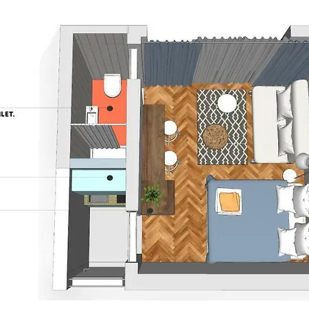 Studio Next To Exhibition Center And Circuit * Brno
